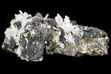 Pyrite, Sphalerite and Quartz Association - Peru #71379-1